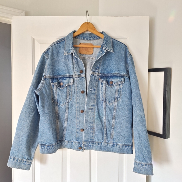 Levi's Other - Vintage Levi's | 🟠 75505 - 0212 | 44 |. faded blue | men's jean jacket